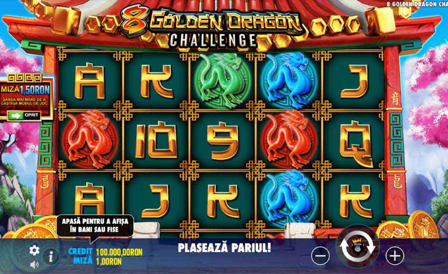 8 Golden Dragon Challenge