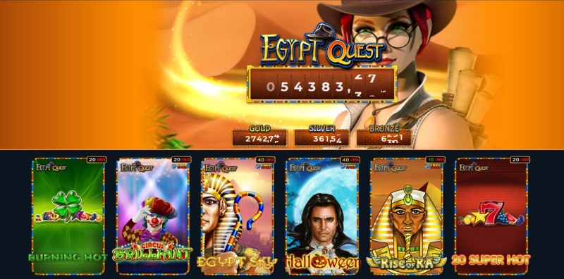Elite Slots Casino jackpots egypt quest
