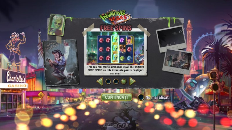 Invading Vegas slot ecran deschidere pacanea online